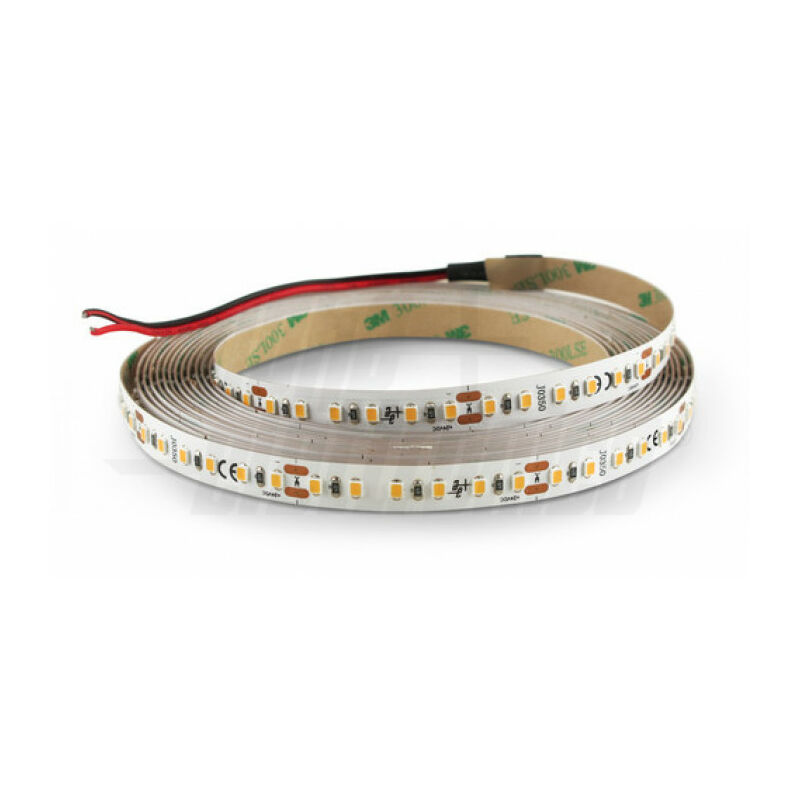 foto del prodotto strip led 5m 112l m 2835 0.5w l 24v 23w m luce 3000k bianco caldo