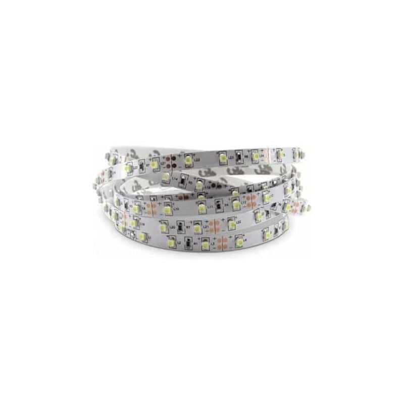 foto del prodotto strip led alta resa 18w m 24v bobina 5m ip20 4000k plyra90n brillante