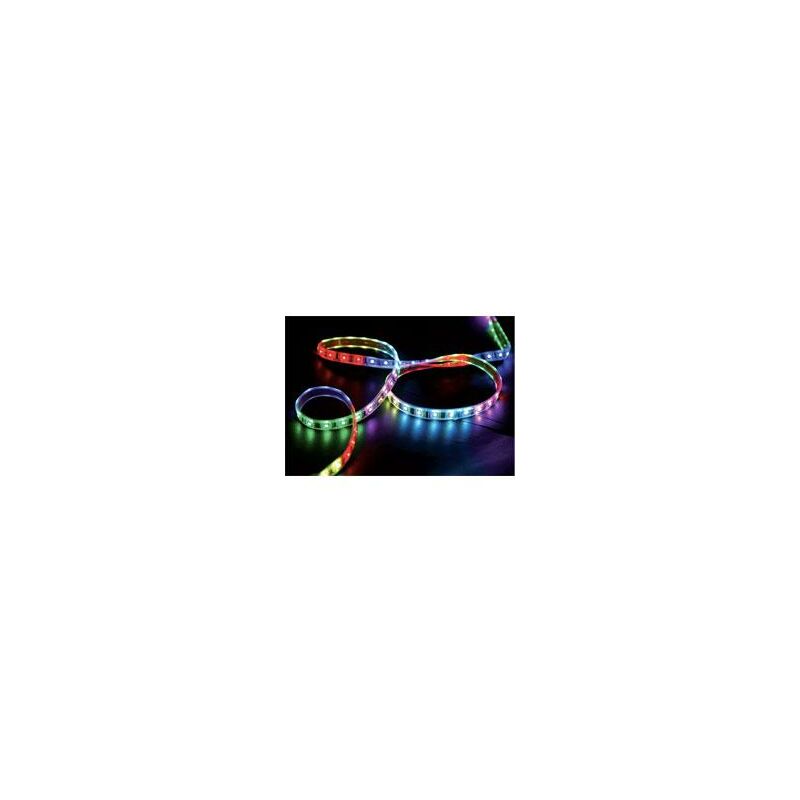 foto del prodotto strip led rgb 5 metri 30 led metro ip67 per effetti luminosi colorati sto6031 rgb 24