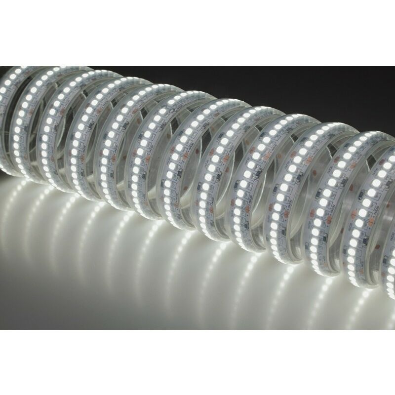 foto del prodotto strip striscia led 5 metri 72w 24v 4000k ip20 1270 lumen