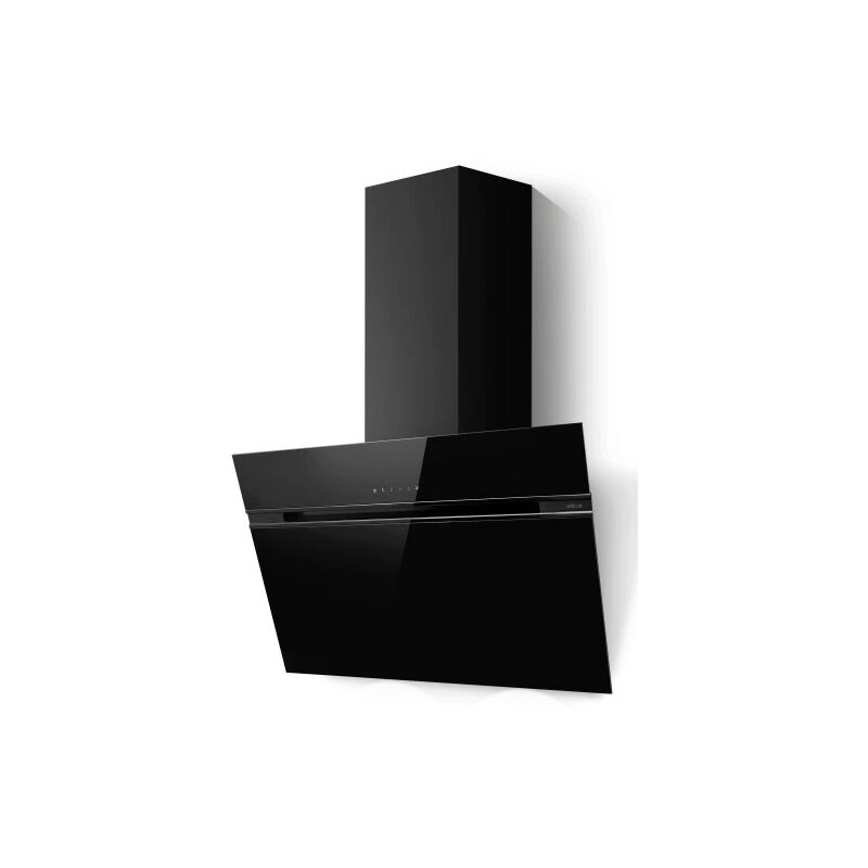 foto del prodotto stripe bl a 90 cappa aspirante a parete nero 757 m3 h elica