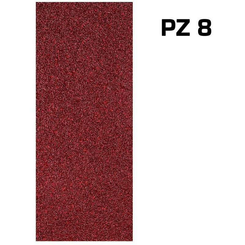 foto del prodotto strisce abrasive fogli senza fori levigatrice 93 x 230 grana 40 80 120 wolfcraft grana 120
