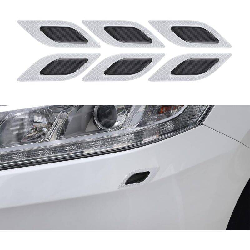foto del prodotto strisce anticollisione in abs per auto, protezione riflettente per portiere e paraurti
