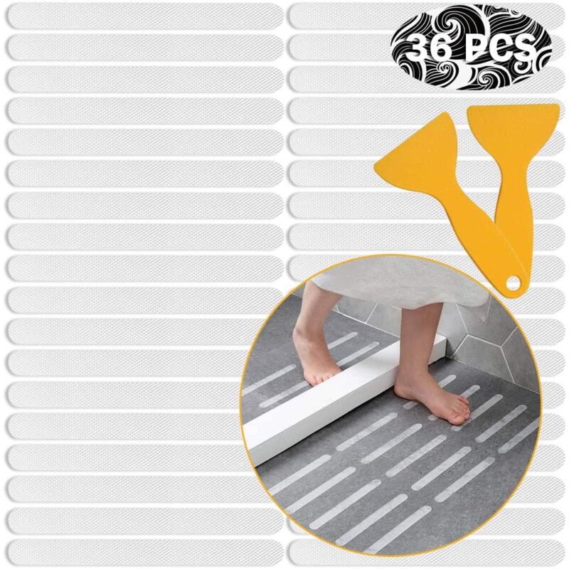 foto del prodotto strisce antiscivolo per vasca e doccia 20 mm x 200 mm 
