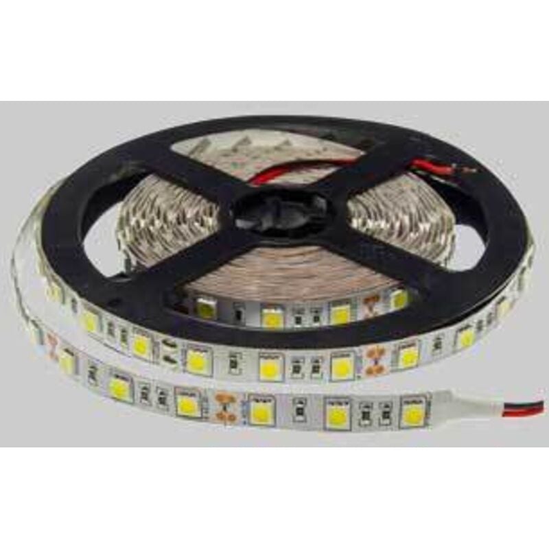 foto del prodotto strisce led 5050 12v ip20 4000k rotolo 5 metri