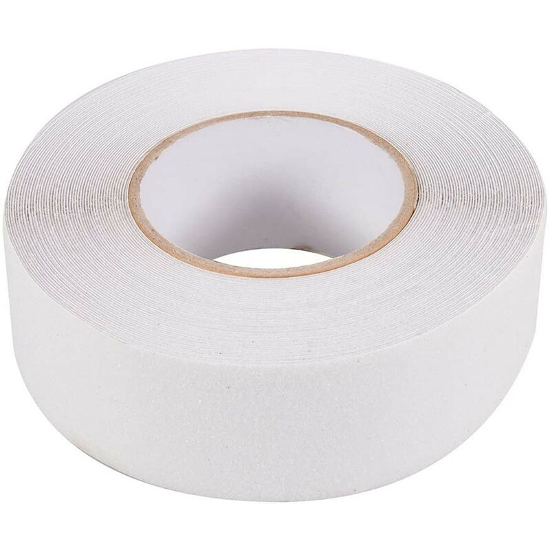 immagine 0 del prodotto strisce nastro adesivo antiscivolo trasparente varie misure lunghezza 50mm x 18mt