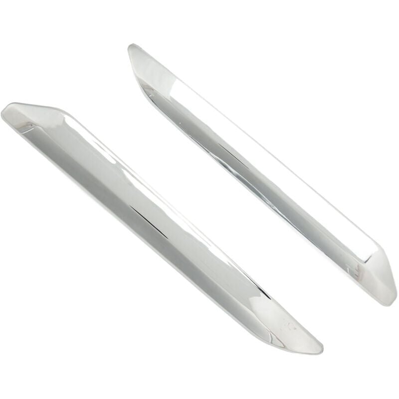 foto del prodotto strisce paraurti anteriore sinistra destra antigraffio cromate argento di ricambio per citroen c5 x7 2007 2015