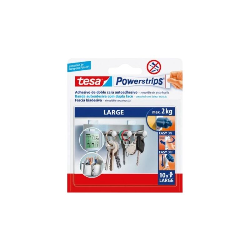 foto del prodotto strisce powerstrips large 10 10 strisce