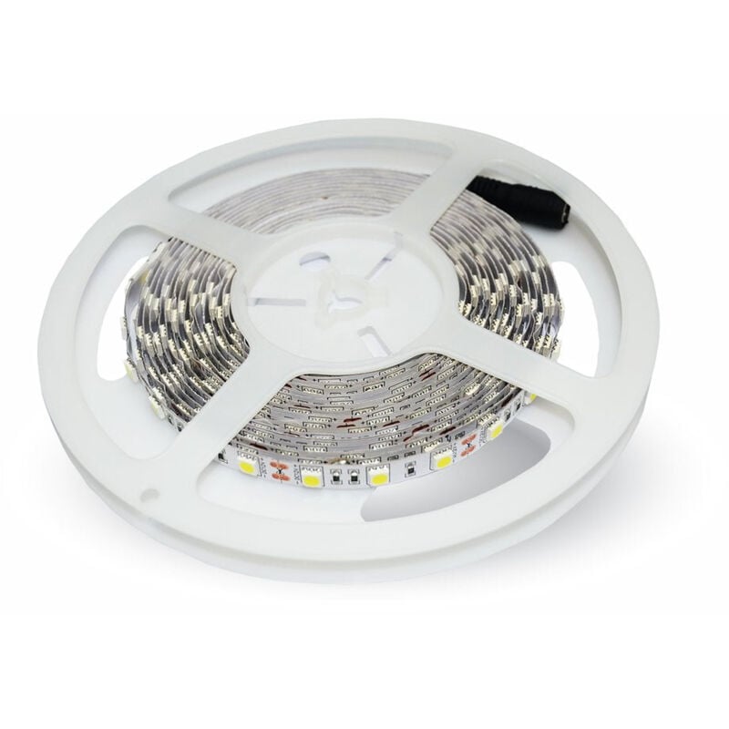 foto del prodotto striscia 150 led con trasformatore per interno 5 mt sezionabile -luce calda