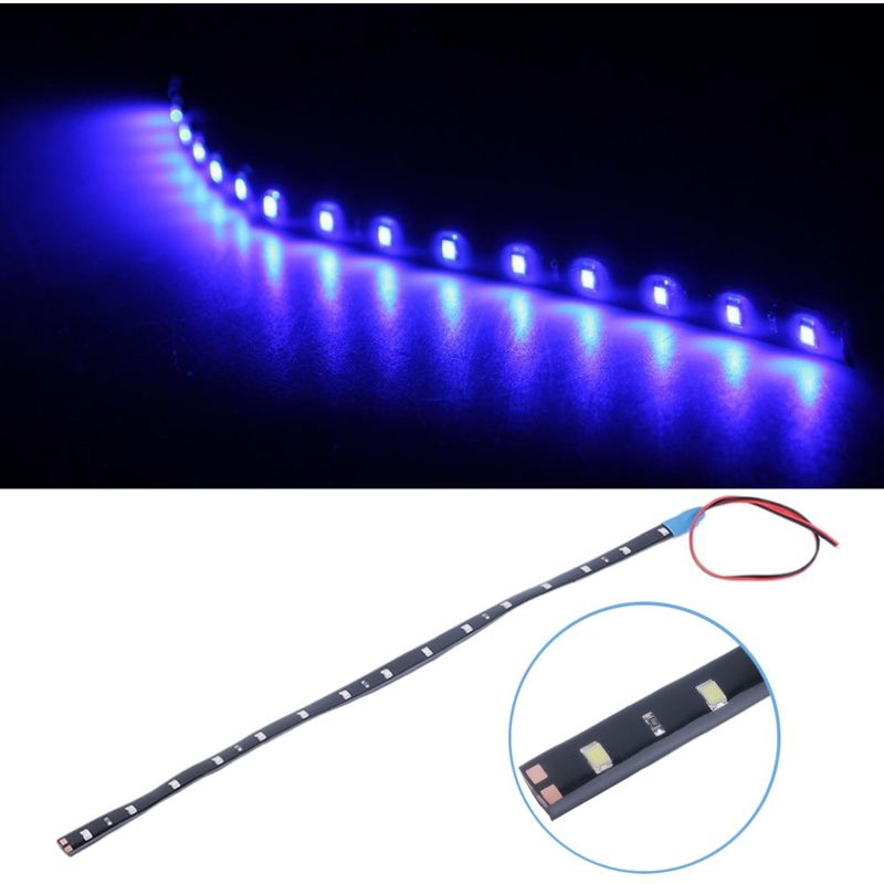 foto del prodotto striscia a led adesiva e impermeabile, 4 colori colore blu