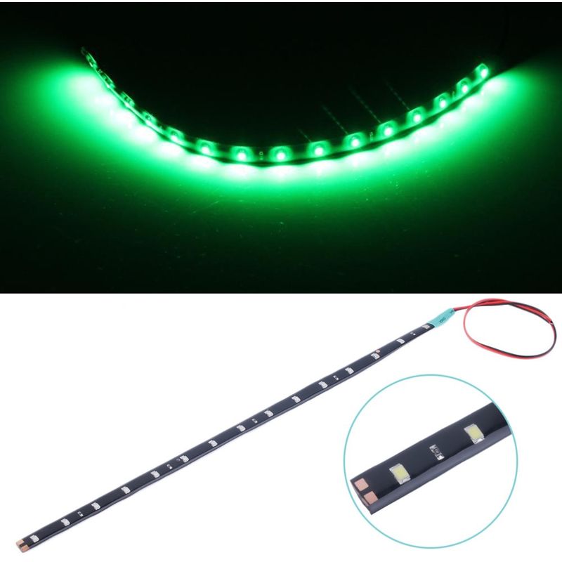 foto del prodotto striscia a led adesiva e impermeabile, 4 colori colore verde
