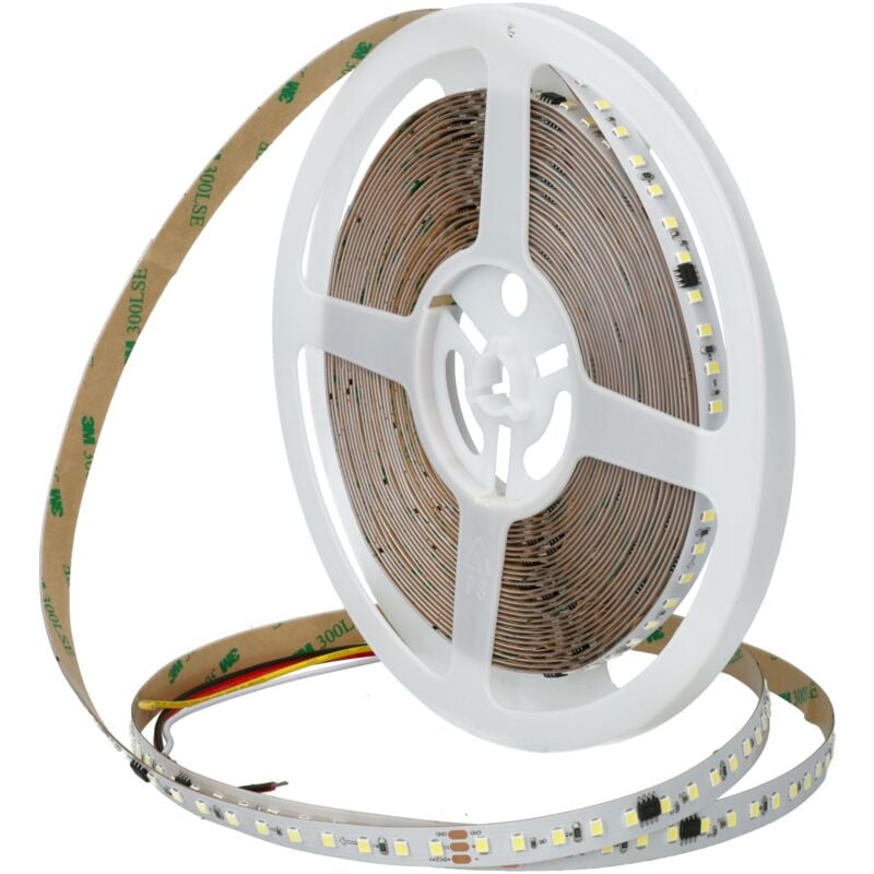 foto del prodotto striscia a led decorativa da 24 v con 6000k persecuzione di 10 metri strips led jandei