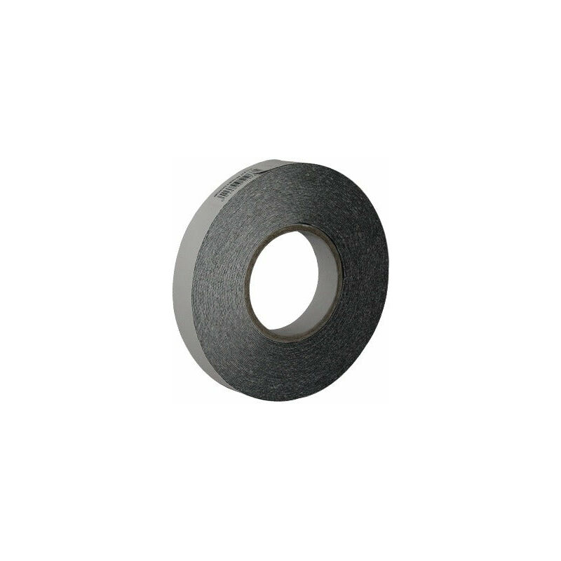 foto del prodotto striscia adesiva antiscivolo nera per scale e gradini 50 mm 18 mt.