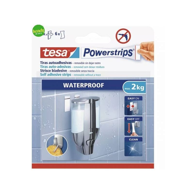 foto del prodotto striscia biadesiva powerstrips tesa large max2kg
