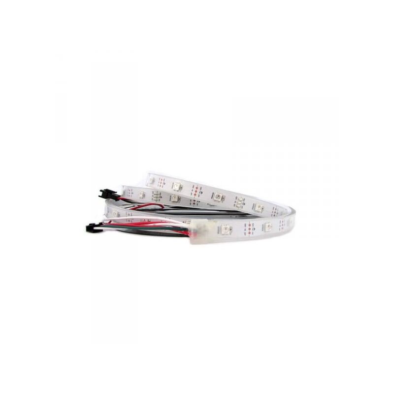 foto del prodotto striscia bobina led spi magic color rgb con ic ws2812 5v con 150 smd 5050 5 metri con guaine ip67