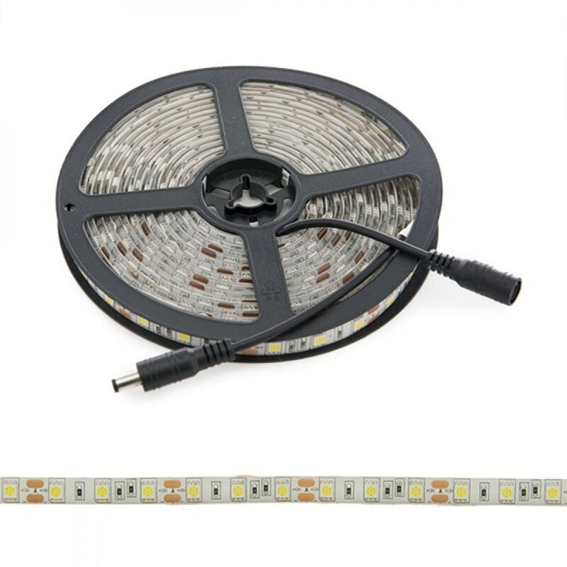 foto del prodotto striscia da 300 led 72w 3948lm cri85 2700 k smd5050 12vdc ip65 x5m 40.000h pl219010ww bianco caldo