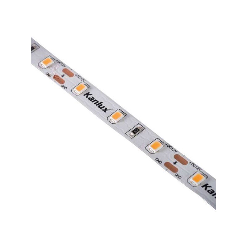 foto del prodotto striscia led 11w m 60 led m lunghezza 5m bianco caldo 3000k