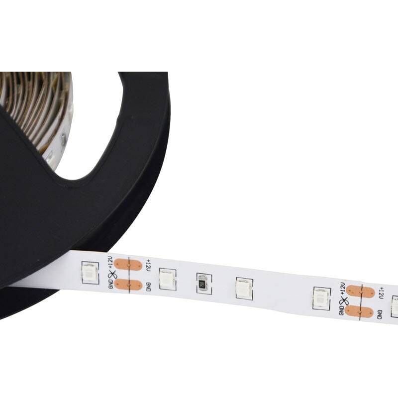 foto del prodotto striscia led 12v dc 50w 10mm monocolore ip20 smd2835 60ch m 