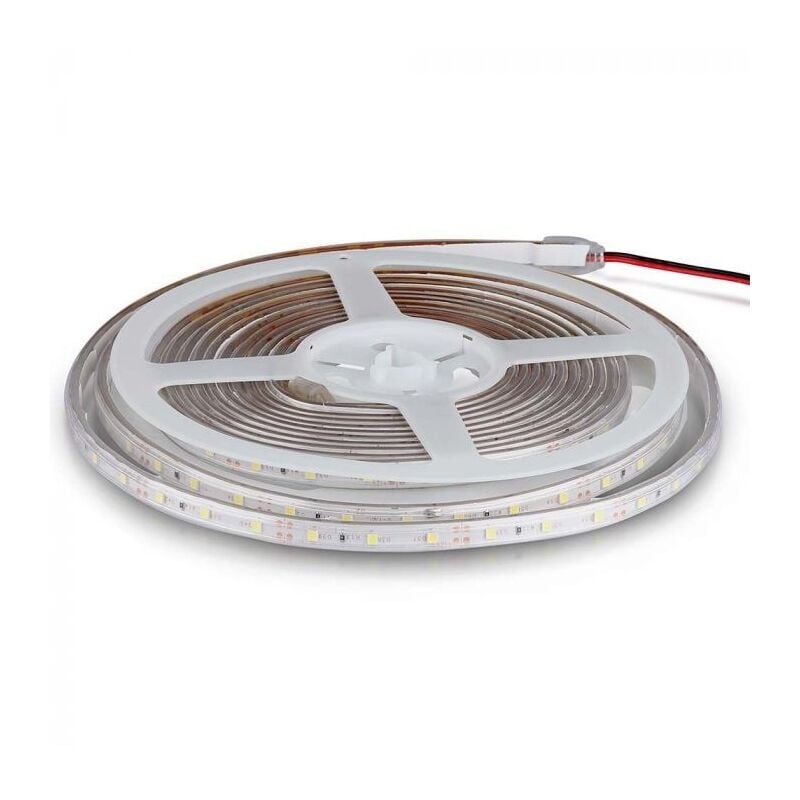 foto del prodotto striscia led 12v v-tac 212036 - colore rosso ip65 5w