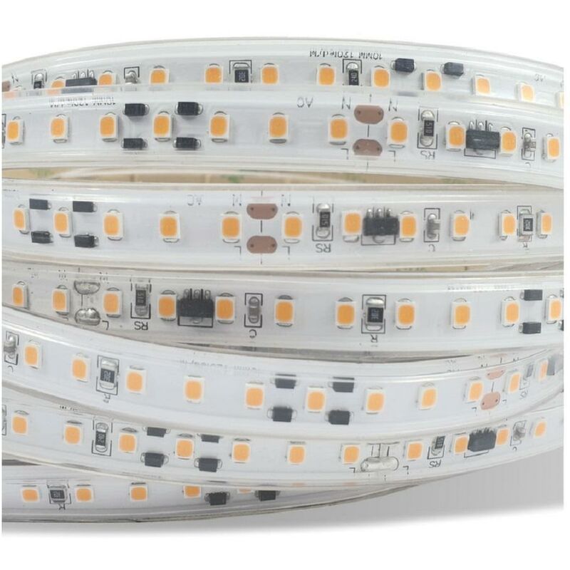 foto del prodotto striscia led 230v 3000k 1000lm 10,0w m bobina 5mt hvlr5125.ww arteleta