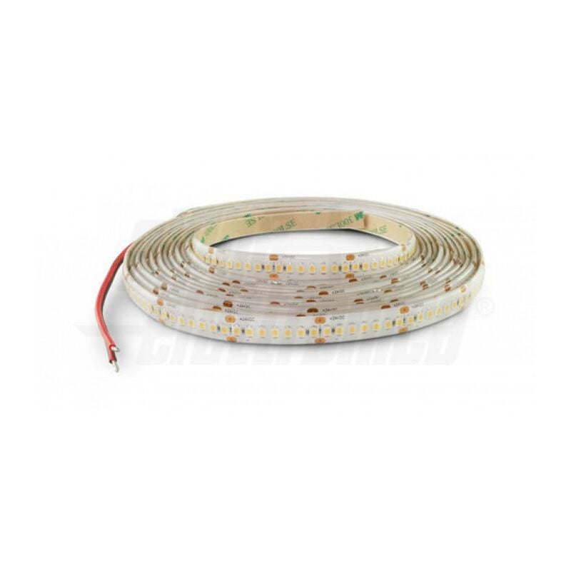foto del prodotto striscia led 240 led m 2835 24vdc 19,2w m bianco caldo 3000k alpha elettronica jo3651942404w1