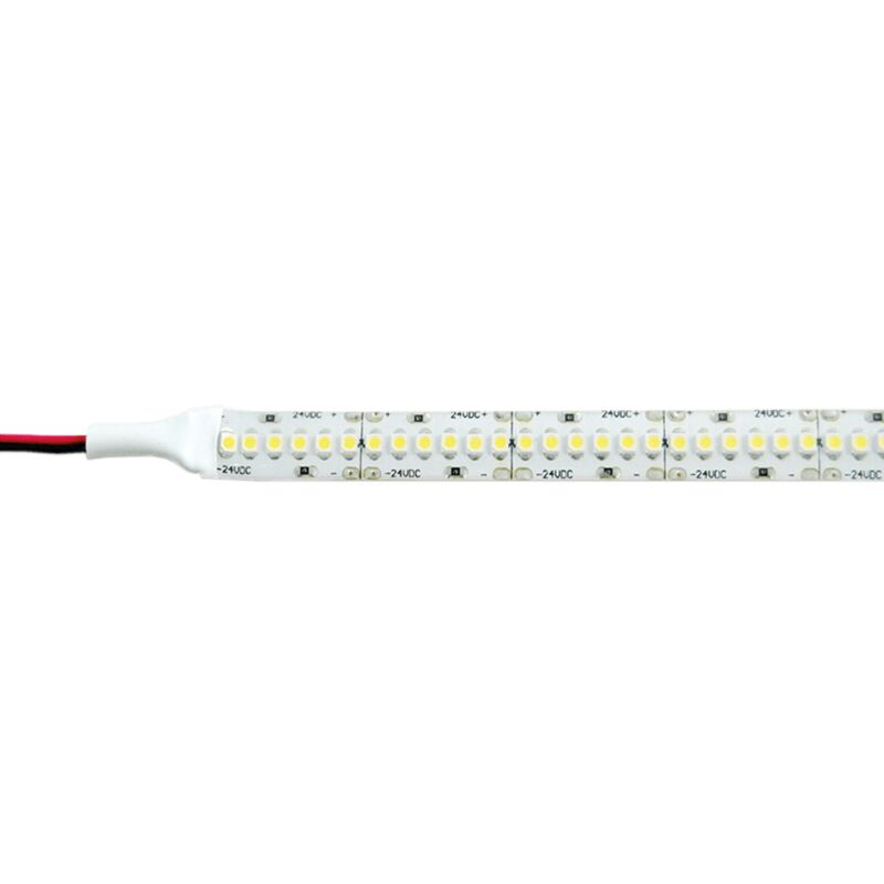 foto del prodotto striscia led 24v 5 mt. flessibile 240 led metro effetto luce continua 4000k 19.2w
