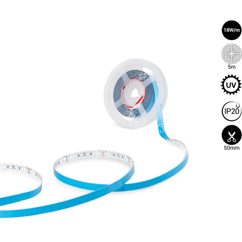 foto del prodotto striscia led 24v dc 18w m ultravioletta 10mm ip20 5