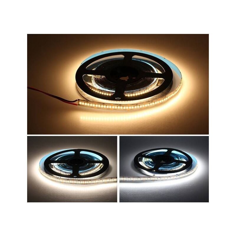 foto del prodotto striscia led 24v dc 26w m cri90 monocolore ip20 rotolo da 5 metri