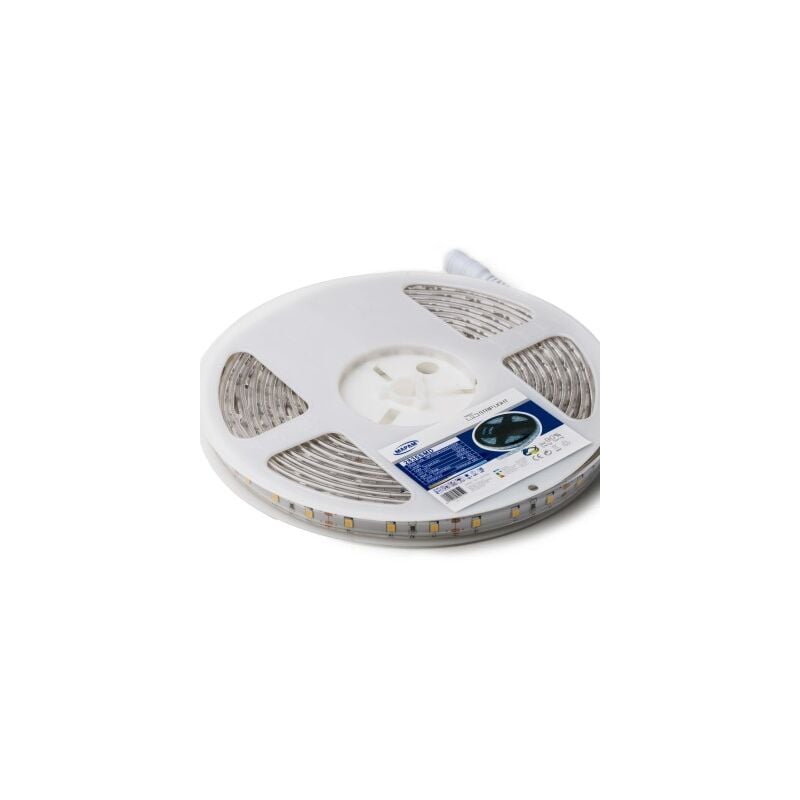 foto del prodotto striscia led 2835 ip65 5 metri 300 led mapam luce fredda