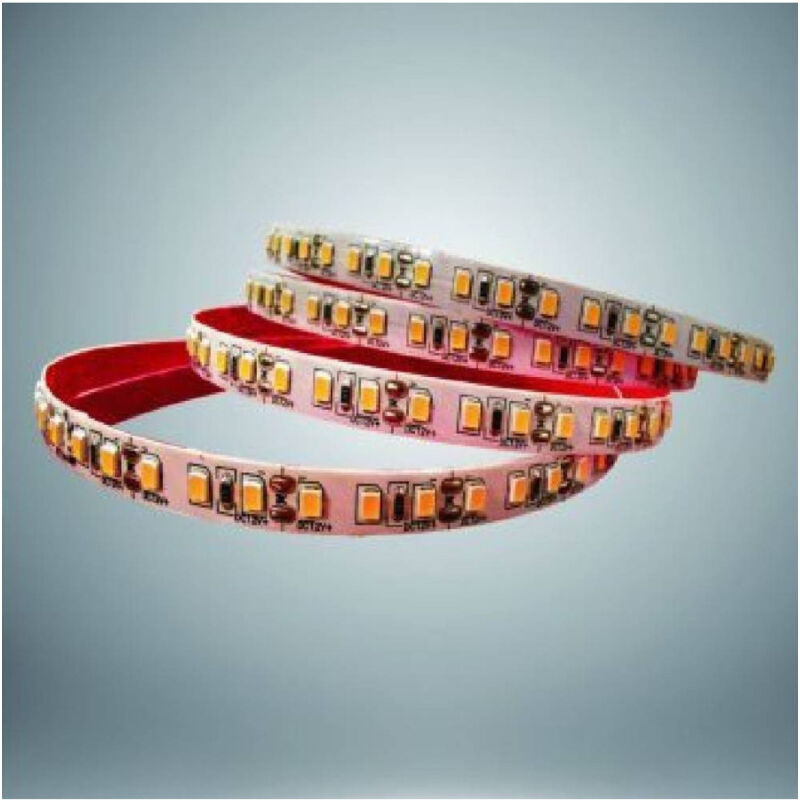 foto del prodotto striscia led 2835 strip bobina 10 metri 24volt 100 watt adesivo 2835 24v 10m 120 bianco naturale trade shop traesio