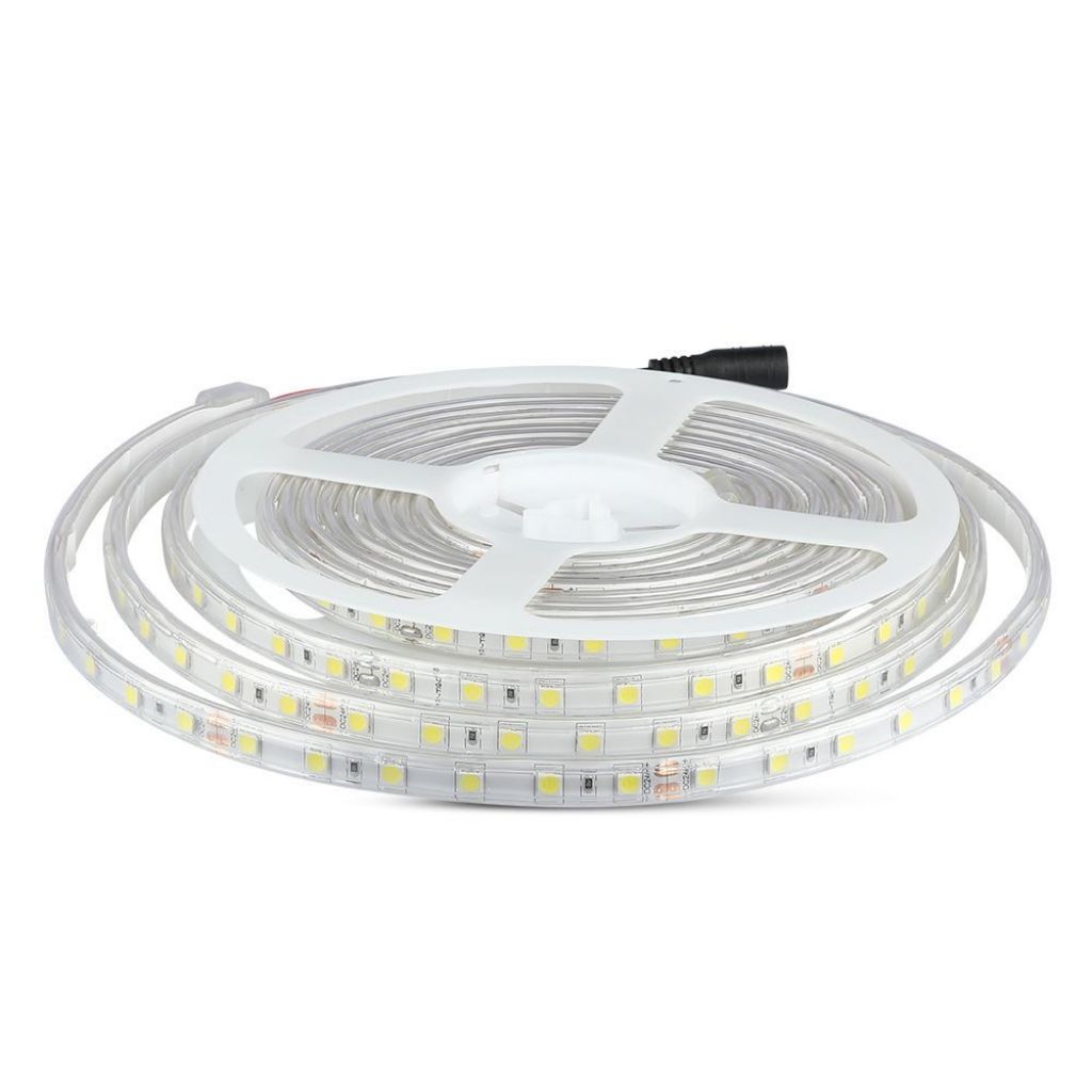 foto del prodotto striscia led 5050 60 led 24v ip65 6000k