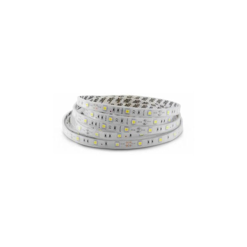 foto del prodotto striscia led 5m 60 led m 7,2w m ip65 bianco freddo 6000k