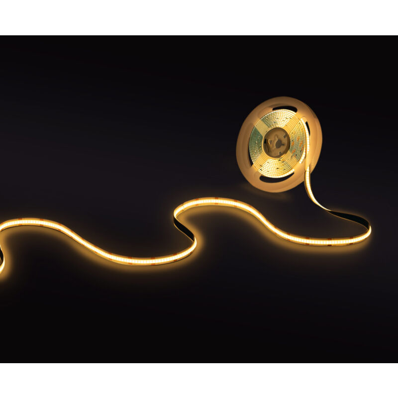 foto del prodotto striscia led cob 24v dc cct 14w m 10mm ip20 rotolo 5