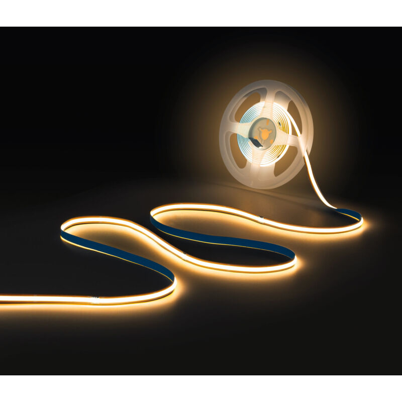 foto del prodotto striscia led cob 24v dc monocolore free cut 11w m 8mm 