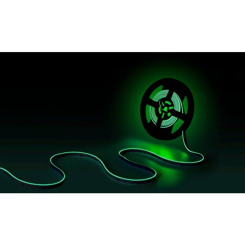 foto del prodotto striscia led cob rgb 24v dc - emissione laterale - 12w m - 10mm -