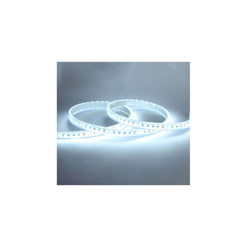 foto del prodotto striscia led dc12v 9w m 960lm m 60led m 120 impermeabile ip67 5m day white 6000k