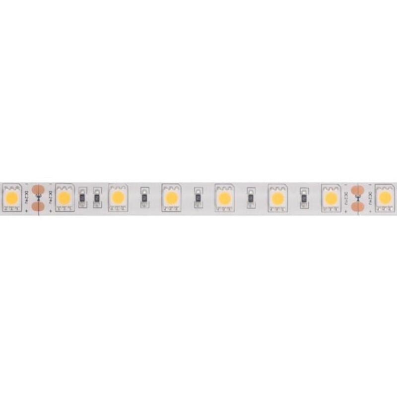 foto del prodotto striscia led flessibile bianco caldo 300 led 5 m 24 v