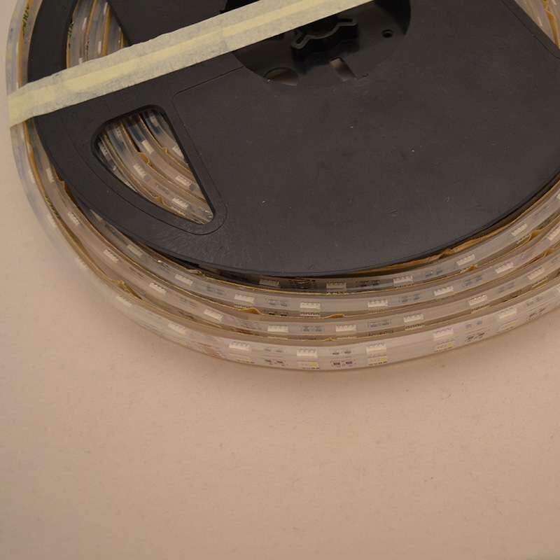 foto del prodotto striscia led rgb 24v 30 led m 7,2w m waterproof ip68 lunghezza 5m