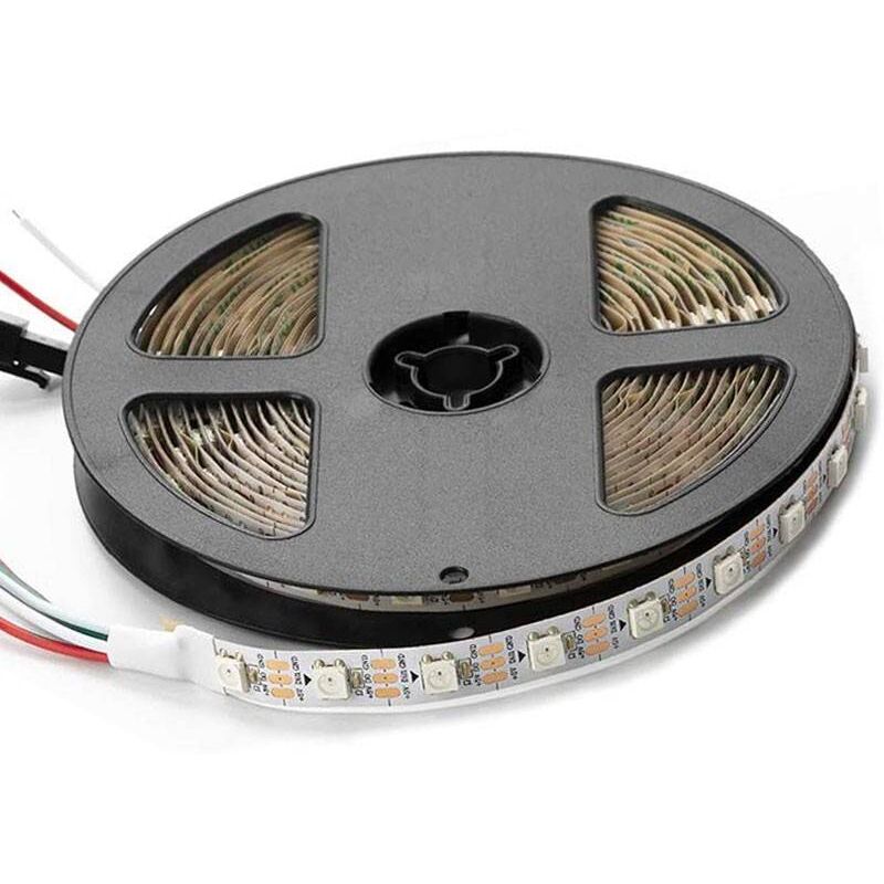 foto del prodotto striscia led smart ic rgb 5v dc 14,4w m ip20 60 led m 