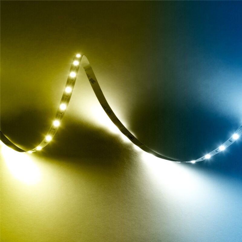 foto del prodotto striscia led smd 2835 5m 12w m 1200lm m 4000 k ip20 24vdc sky fsl2835cw 120 w 