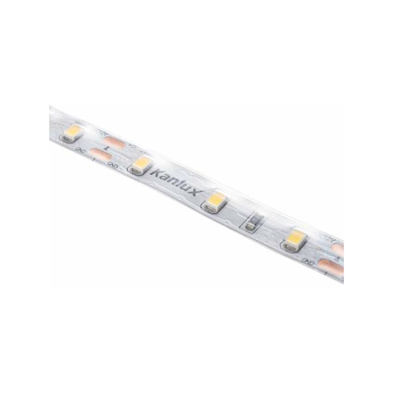 foto del prodotto striscia led waterproof ip65 11w m 60 led m lunghezza 5m day white 6000k
