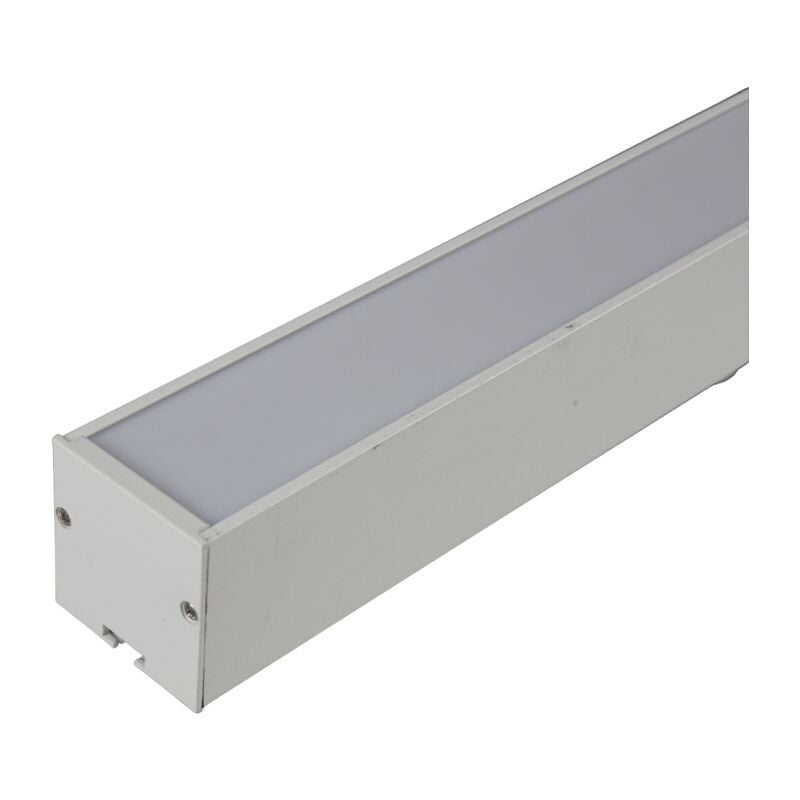 foto del prodotto striscia lineare in alluminio 18w 900x40mm sospeso 4200k ip20 striscia a led bianca jandei