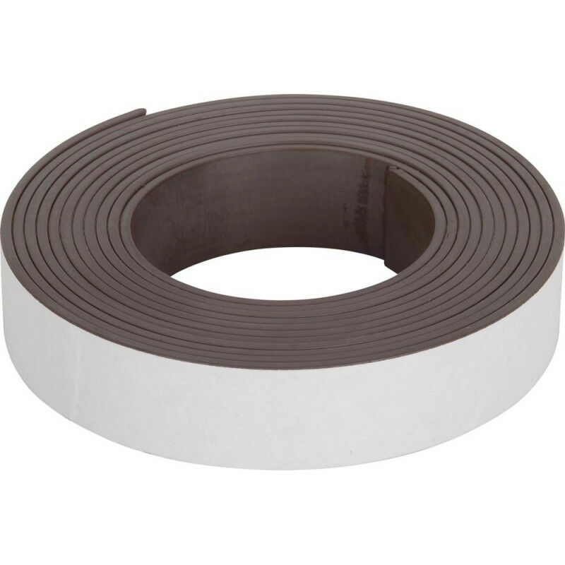 foto del prodotto striscia magnetica della ferrite 2,5 m x 20.h 2. contenuto di autocollante 1