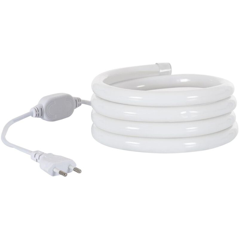 foto del prodotto striscia neon led regolabile 220v ac 120 led m circolare 360 rosso ip67 su misura ogni 100cm 2 m