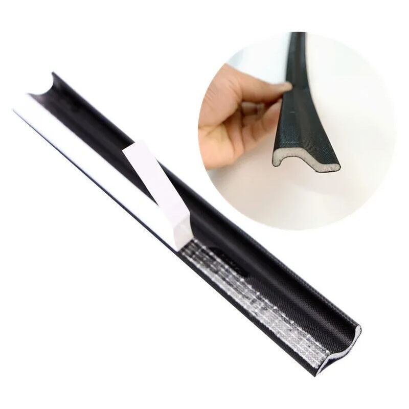 foto del prodotto striscia sigillante per finestre in schiuma insonorizzata 6m, per finestra a battente nero , 1 pz 
