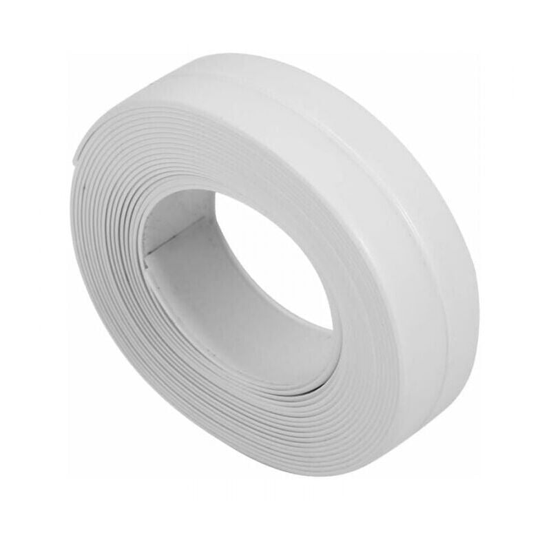 foto del prodotto striscia sigillante per vasca da bagno, striscia sigillante impermeabile per bagno, cucina e wc, 38 mm x 3,2 m 1 bianco 