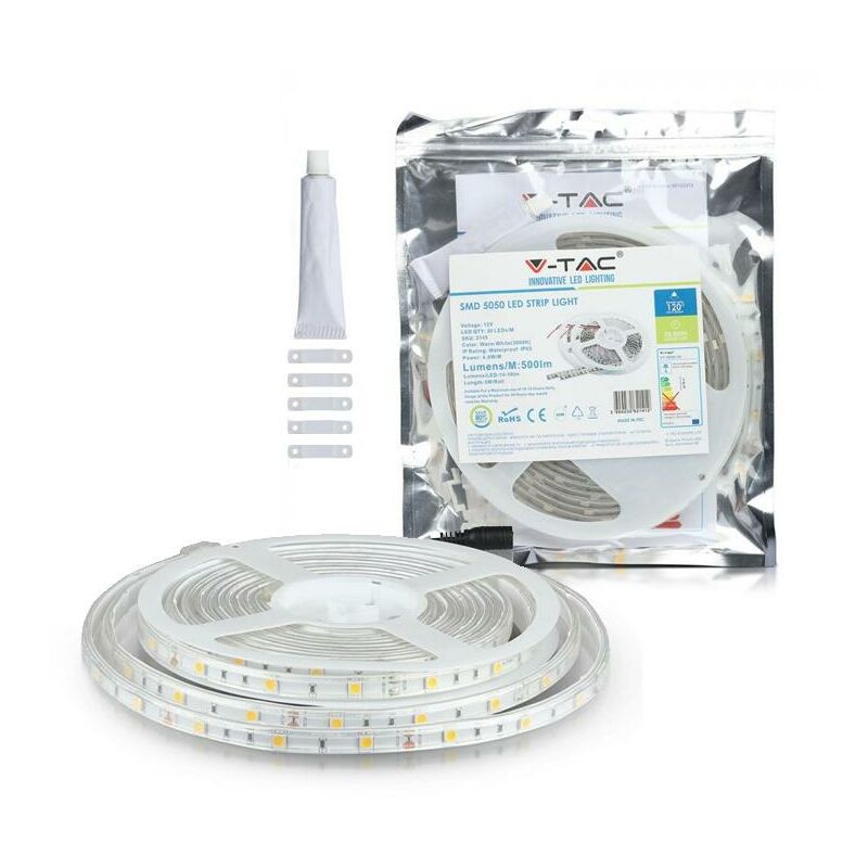 foto del prodotto striscia smd5050 30 led m rgb ip65