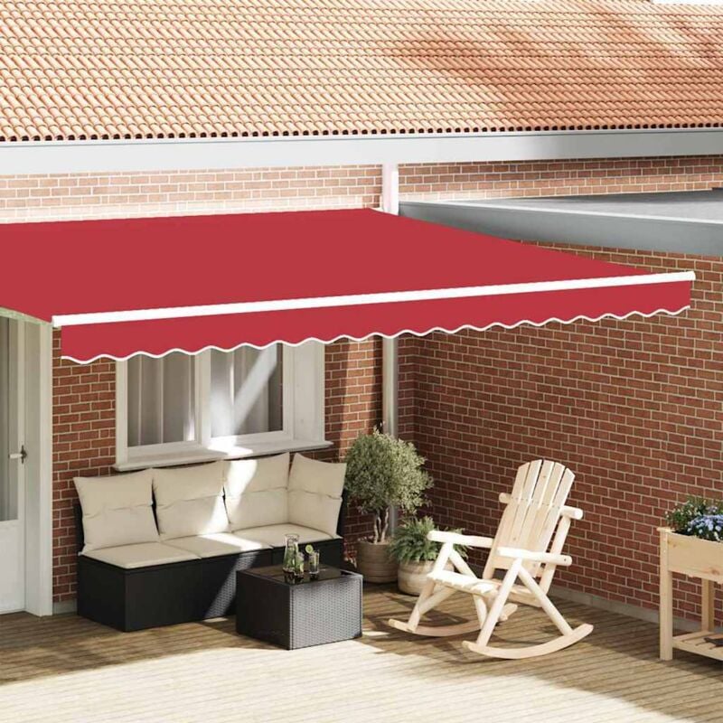 foto del prodotto striscia tettuccio da 4,5 m in rosso, 4,3 x 0,2 m vidaxl
