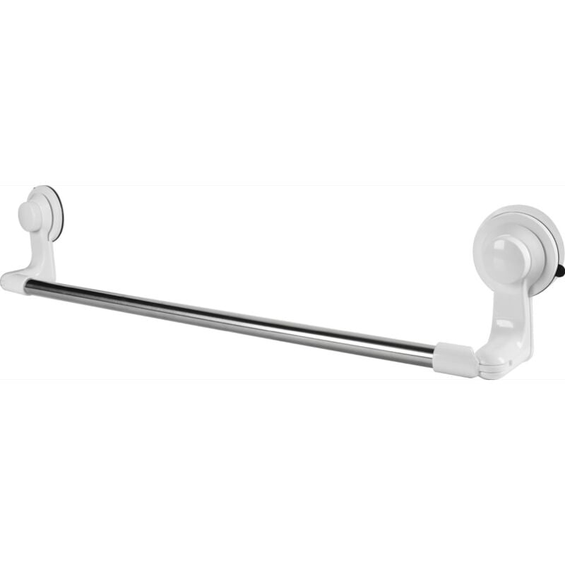 foto del prodotto strong asta porta asciugamani 46cm a ventosa per bagno maury s