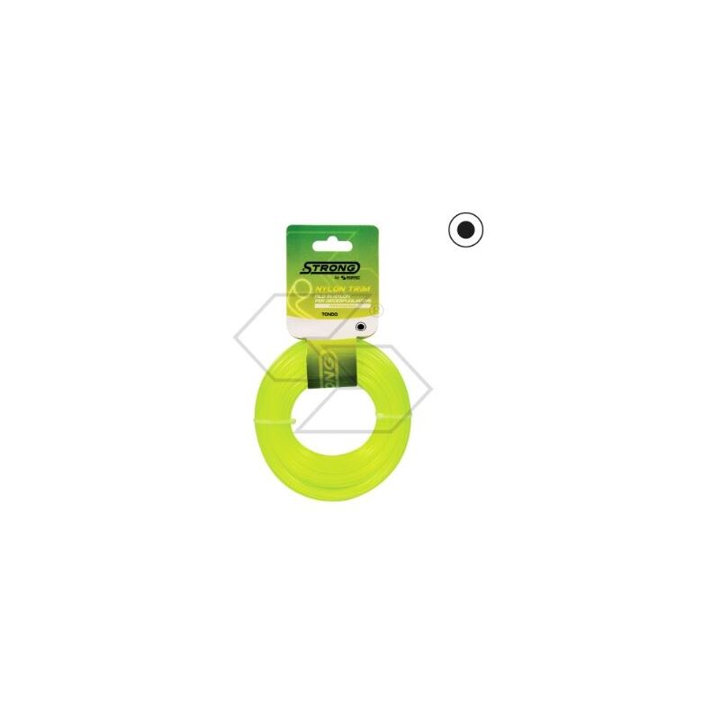 foto del prodotto strong blister filo per decespugliatore sezione tonda 2.4 mm lunghezza 15 m